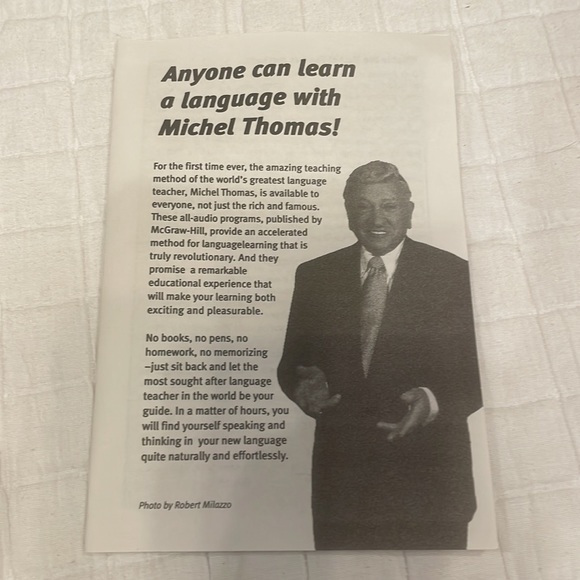 Speak French with Michel Thomas cd program the fastest way to learn French - Picture 4 of 5